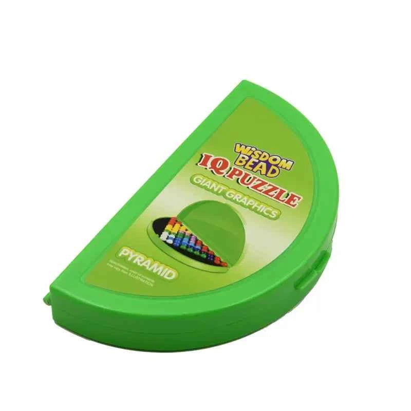 Puzzle classique pyramide plaque IQ perle logique esprit jeu casse-tête jouets éducatifs pour enfants perles jouets puzzles pour enfants