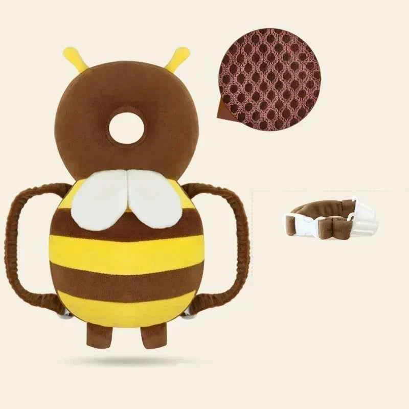 1PC Bébé Tête Dos Protecteur Enfants Sécurité Protéger Oreiller Apprendre Marcher Tête Protecteur Dessin Animé Coussin Anti Chute Arrière Cap Transport