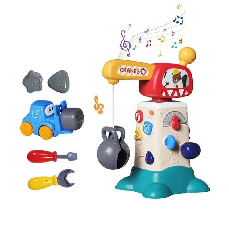 Ensemble de train électrique pour enfants avec vapeur, lumières et musique – Cadeau de Noël