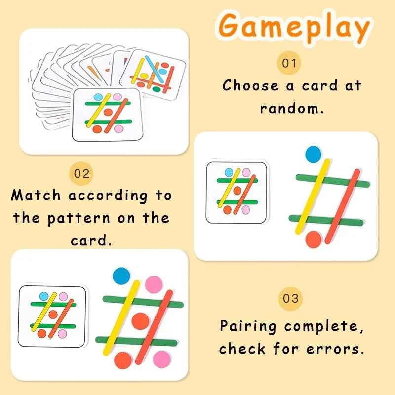 Puzzle arc-en-ciel Montessori pour enfants, jouets éducatifs en bois pour la pensée logique et sensorielle