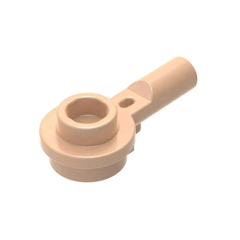 Lot de 50 blocs de construction 32828, plaque ronde 1 x 1 avec barre 1 L, jouets pour enfants, compatibles, éducatifs, créatifs, haute technologie, DIY MO