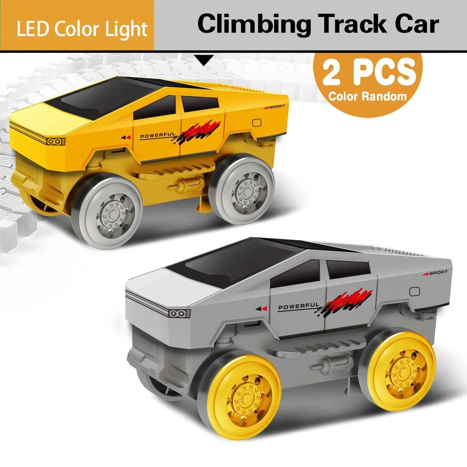 Jouet de piste d'escalade magique électrique pour enfants, voiture d'ingénierie, ensemble de mini-voitures, puzzle pour garçons, jouets de piste, voiture, train, jouets pour enfants