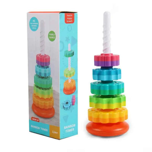 TOUR À ROUE™| TOUR À EMPILER 3-6 ans