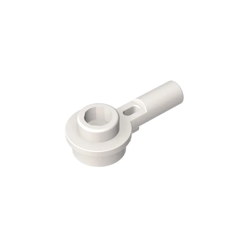 Lot de 50 blocs de construction compatibles 32828, plaque ronde 1 x 1 avec barre 1 L, jouets éducatifs et créatifs pour enfants, DIY MO