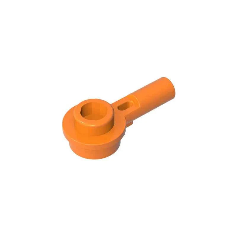 Lot de 50 blocs de construction 32828, plaque ronde 1 x 1 avec barre 1 L, jouets pour enfants, compatibles, éducatifs, créatifs, haute technologie, DIY MO