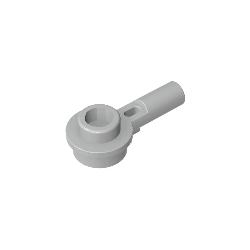 Lot de 50 blocs de construction compatibles 32828, plaque ronde 1 x 1 avec barre 1 L, jouets éducatifs et créatifs pour enfants, DIY MO