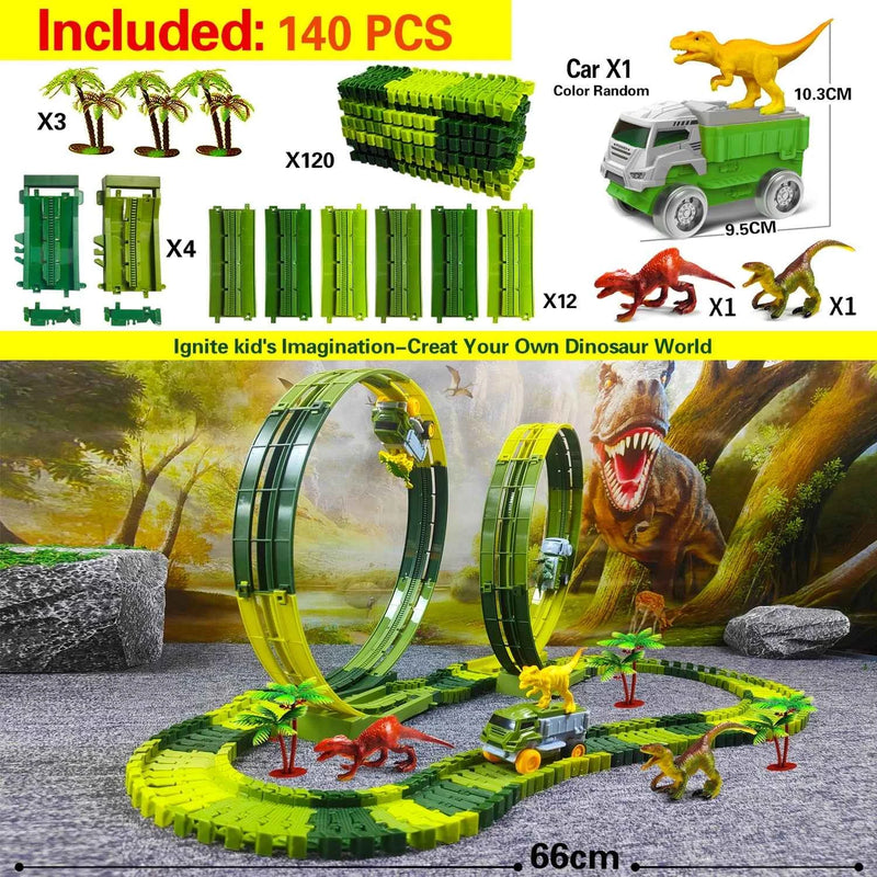 Jouet de piste d'escalade magique électrique pour enfants, voiture d'ingénierie, ensemble de mini-voitures, puzzle pour garçons, jouets de piste, voiture, train, jouets pour enfants