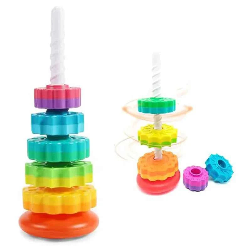 TOUR À ROUE™| TOUR À EMPILER 3-6 ans