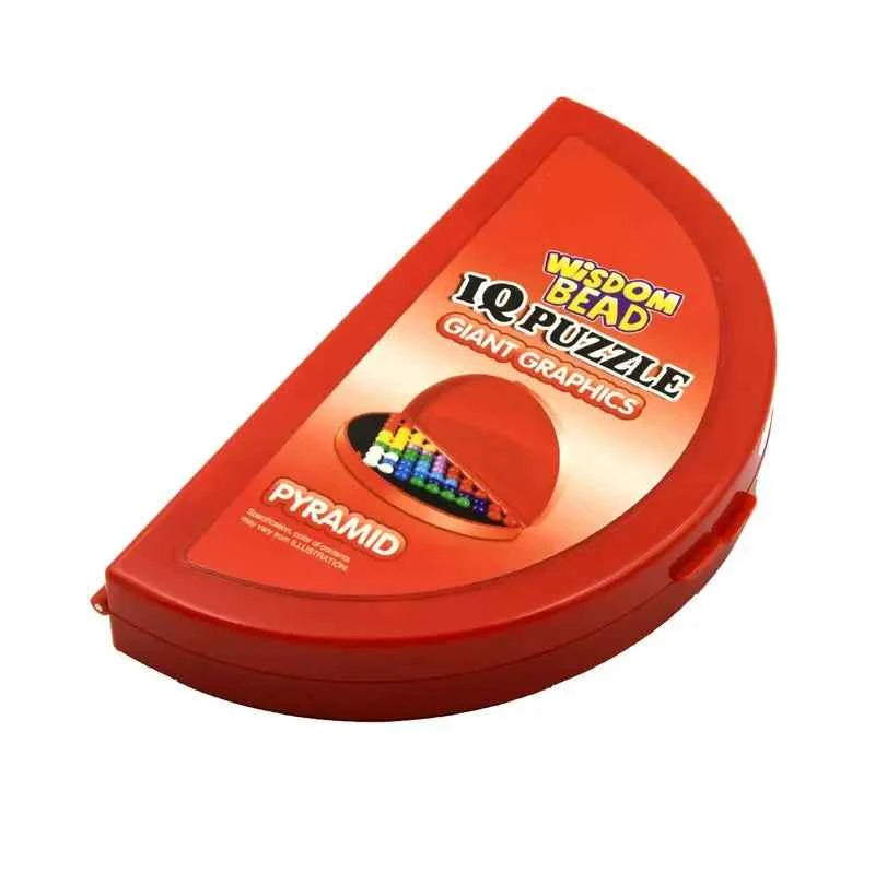 Puzzle classique pyramide plaque IQ perle logique esprit jeu casse-tête jouets éducatifs pour enfants perles jouets puzzles pour enfants