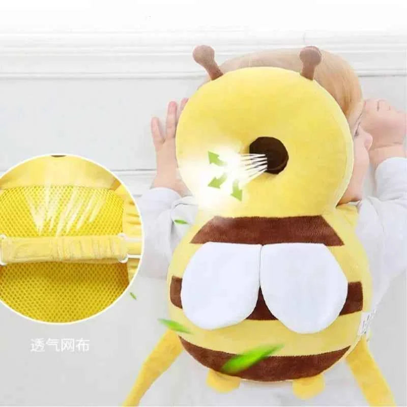 1PC Bébé Tête Dos Protecteur Enfants Sécurité Protéger Oreiller Apprendre Marcher Tête Protecteur Dessin Animé Coussin Anti Chute Arrière Cap Transport