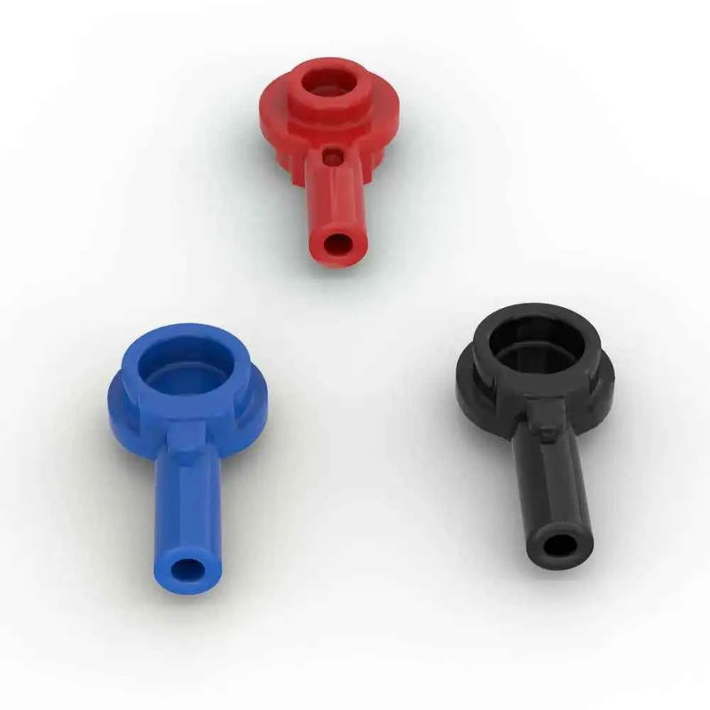 Kit de blocs de construction MOC 10 pièces Bar 32828 1L avec plaque ronde 1x1 avec particules creuses, jouet éducatif, cadeau d'anniversaire pour enfants