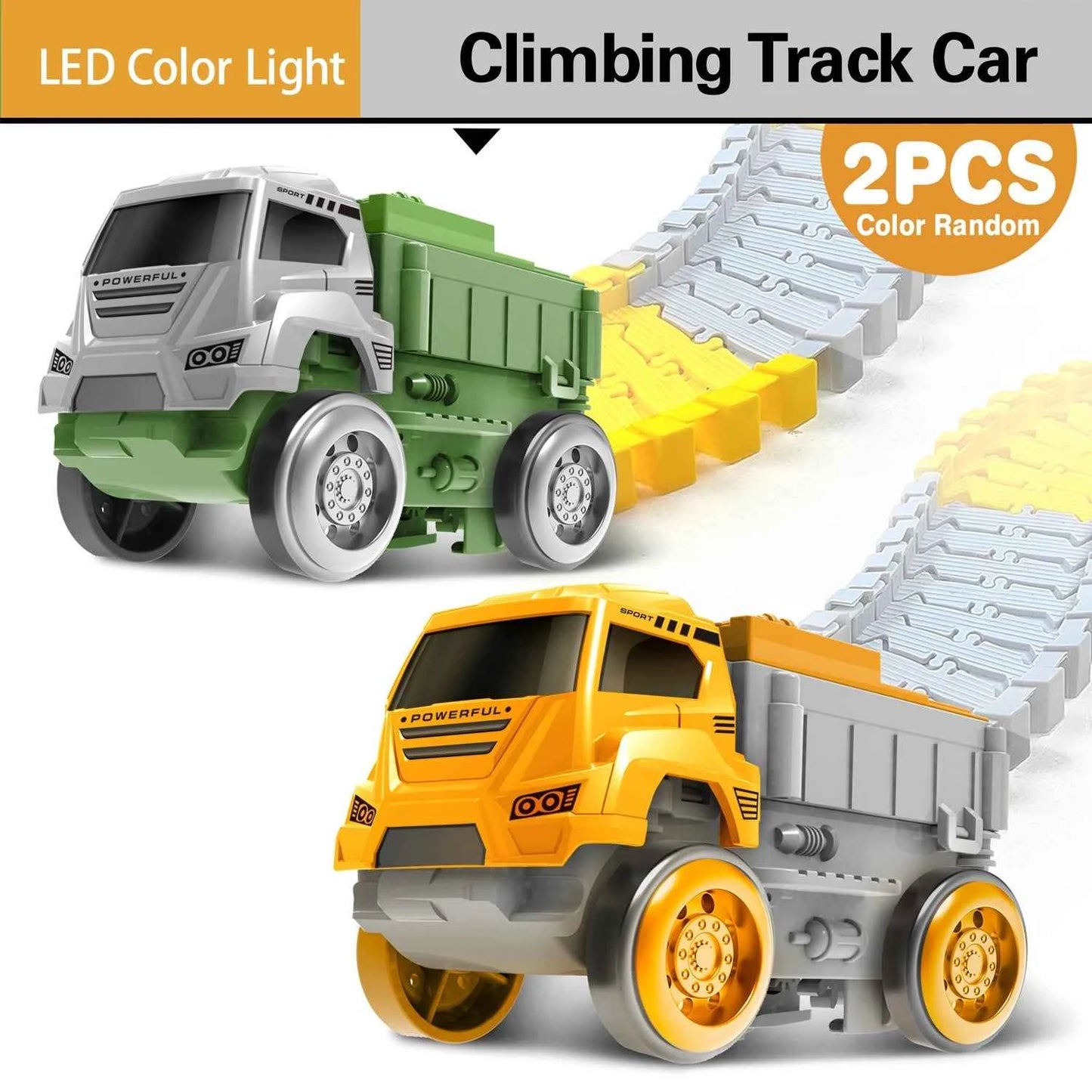 Jouet de piste d'escalade magique électrique pour enfants, voiture d'ingénierie, ensemble de mini-voitures, puzzle pour garçons, jouets de piste, voiture, train, jouets pour enfants