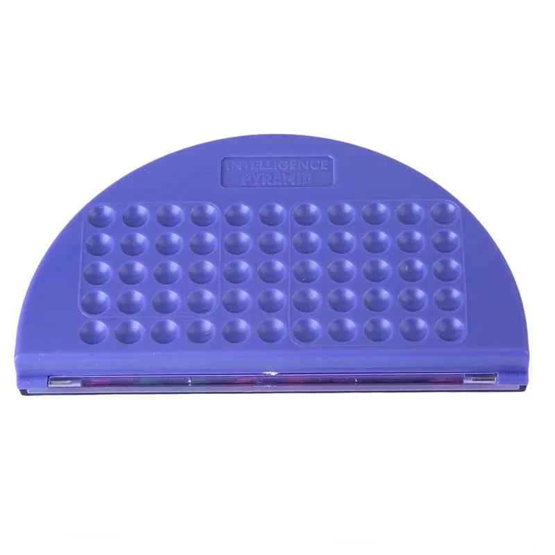 Puzzle classique pyramide plaque IQ perle logique esprit jeu casse-tête jouets éducatifs pour enfants perles jouets puzzles pour enfants