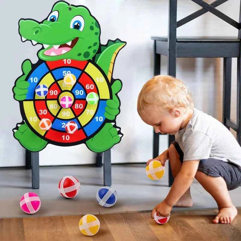 Jeux éducatifs, jeu de fléchettes, jouet pour bébé, balle collante, fléchettes, sports d'intérieur, jeux Montessori pour enfants de 3 à 7 ans