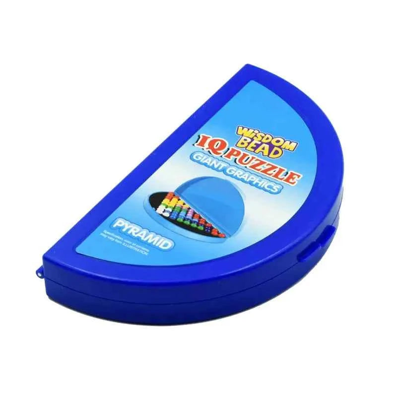 Puzzle classique pyramide plaque IQ perle logique esprit jeu casse-tête jouets éducatifs pour enfants perles jouets puzzles pour enfants