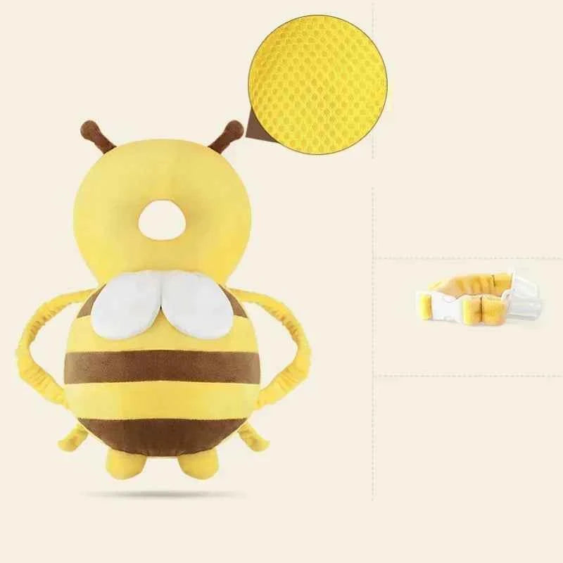 1PC Bébé Tête Dos Protecteur Enfants Sécurité Protéger Oreiller Apprendre Marcher Tête Protecteur Dessin Animé Coussin Anti Chute Arrière Cap Transport