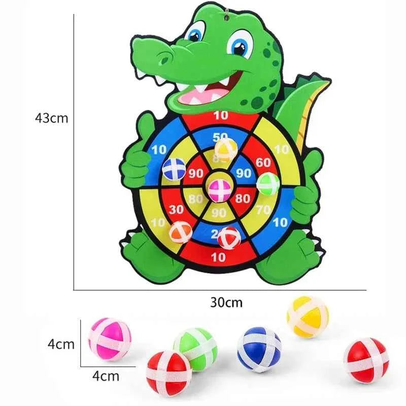 Jeux éducatifs, jeu de fléchettes, jouet pour bébé, balle collante, fléchettes, sports d'intérieur, jeux Montessori pour enfants de 3 à 7 ans