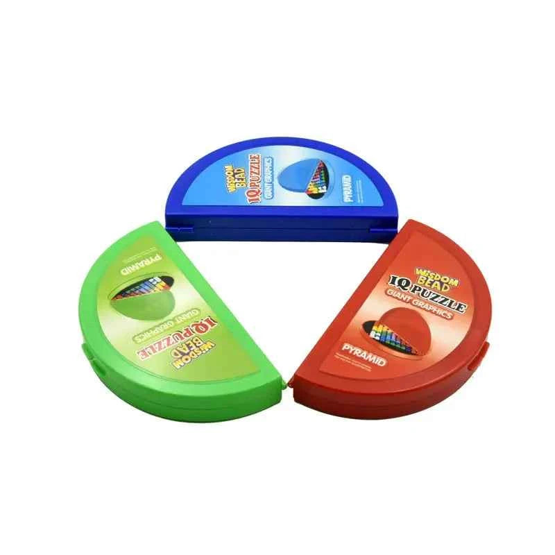 Puzzle classique pyramide plaque IQ perle logique esprit jeu casse-tête jouets éducatifs pour enfants perles jouets puzzles pour enfants