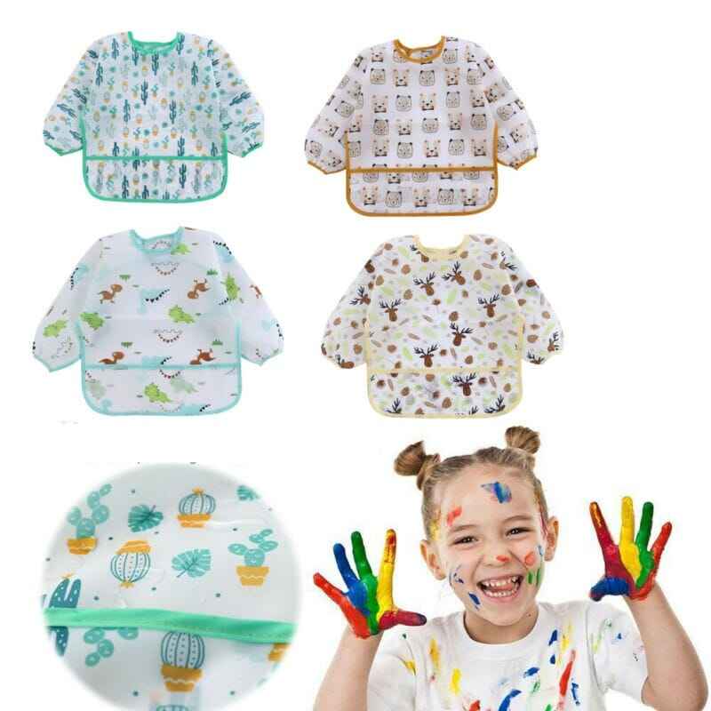 BavoirProtect™ - Bavoir bébé imperméable | 0 -6 ans